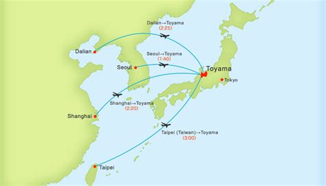 上海到富山機場多久?從地理與歷史的角度來看，富山縣是日本一個充滿自然美景與工業文明相結合的地方，而上海作為中國東部的國際大都市，兩地之間的距離雖遠，卻也因為現代交通技術的發展而變得相對便捷。